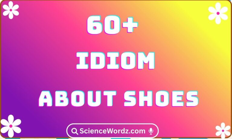 Idioms about Shoes