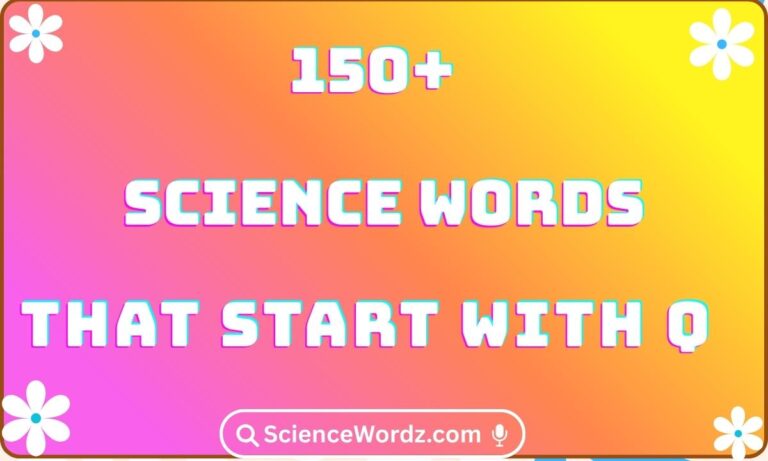 Science Words that Start With Q
