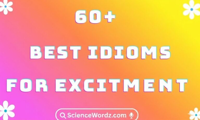 Idioms for Excitement