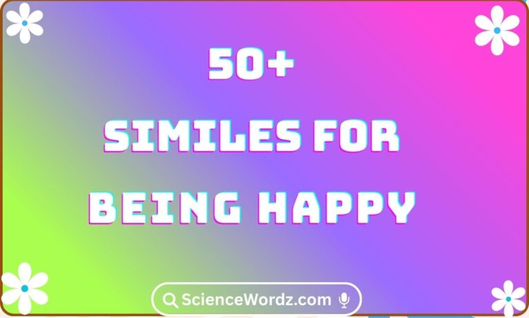 Similes for Being Happy