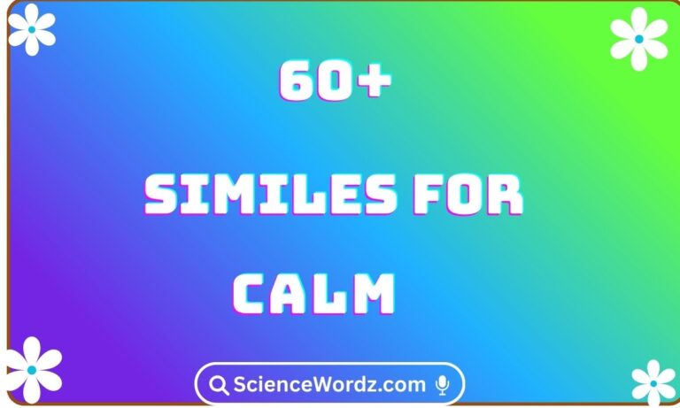 Similes for Calm