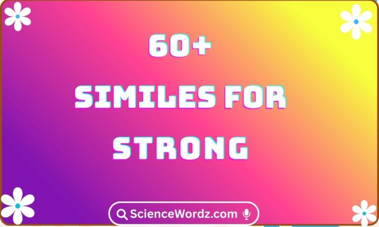 Similes for Strong