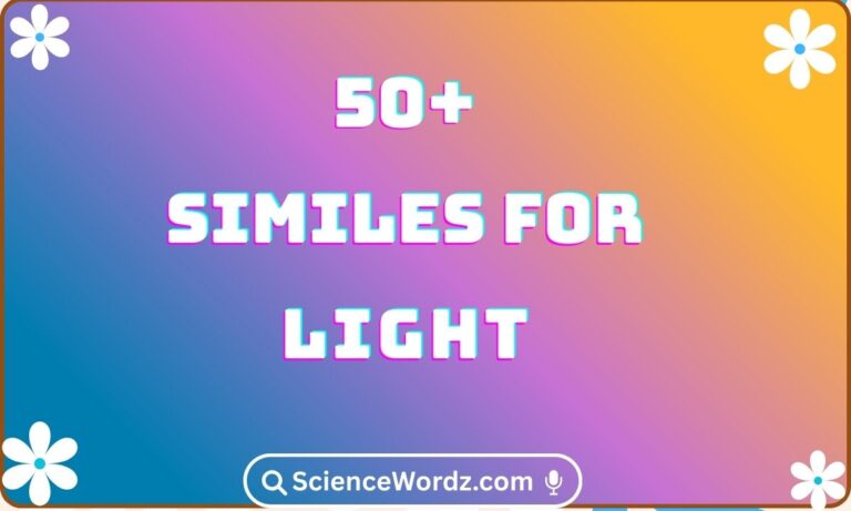 Similes for Light: